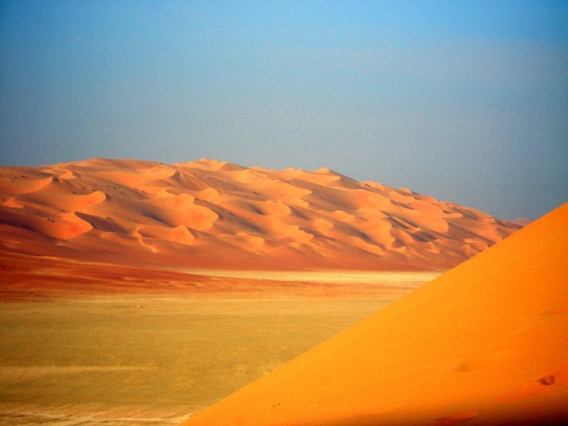 The desert goes on and on!