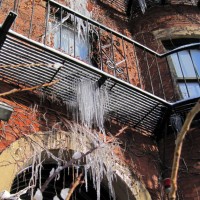 Triple icicle chandeliers!