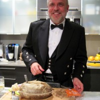 He's dressed for Haggis.