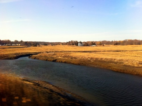 A liminal space divides two things, like this river!