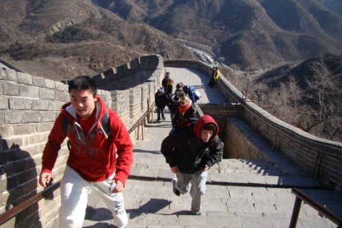 The Great Wall was so much steeper than Ryan expected! The Great Wall was so much steeper than Ryan expected!