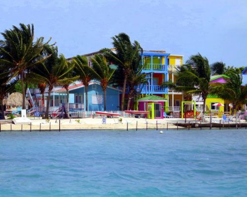 Happy colors in relaxed Caye Caulker, Belize. Happy colors in relaxed Caye Caulker, Belize.