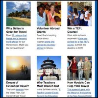 Subscribe to my Monthly Teaching Traveling e-Newsletter