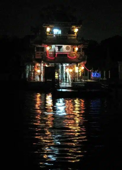 Bangkok reflecting on the river.