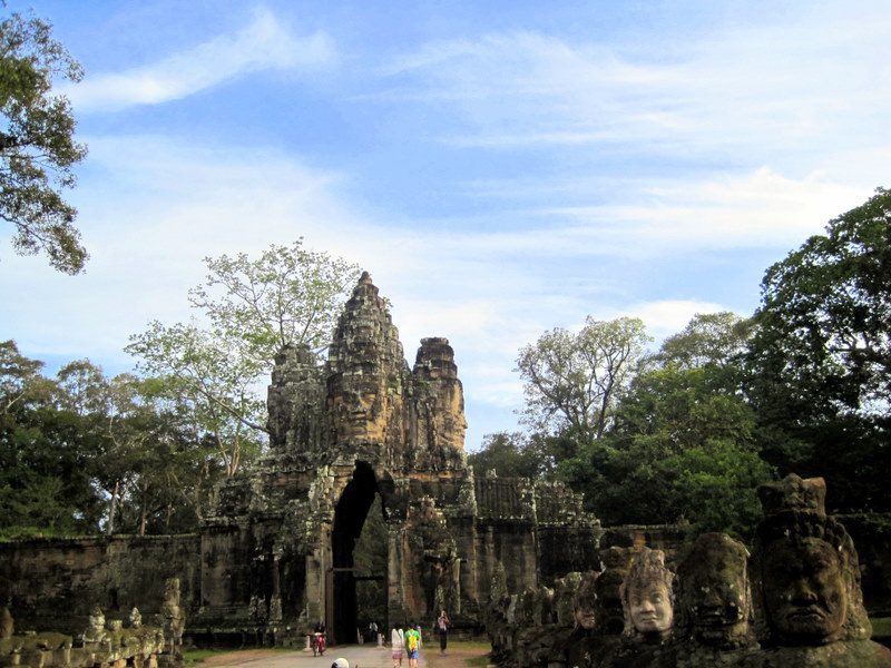 You need transport to get between the Angkor Wat temples.