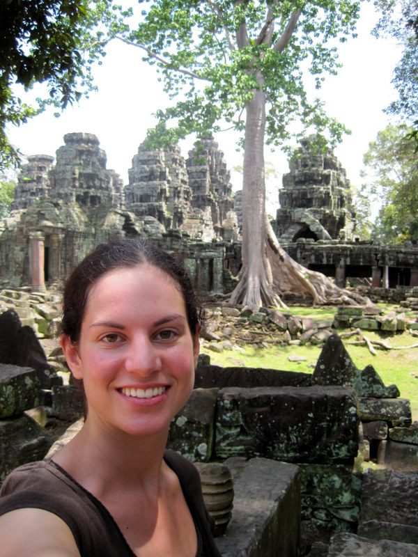 I love Angkor Wat's trees!
