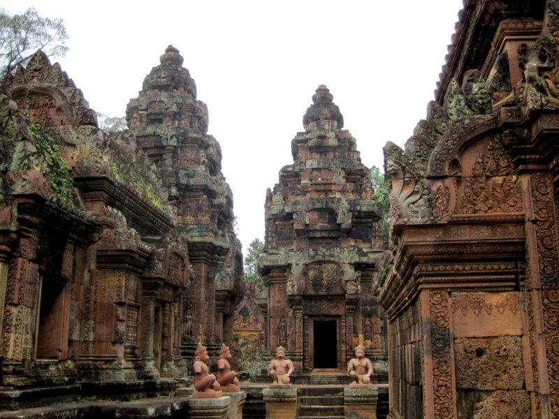 So many temples at Angkor Wat.