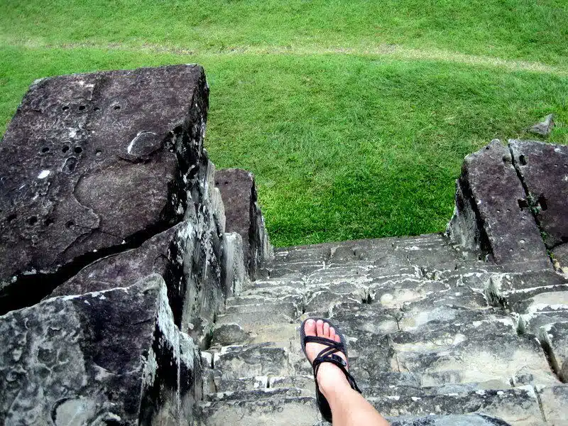 Chaco hiking sandals for travel.