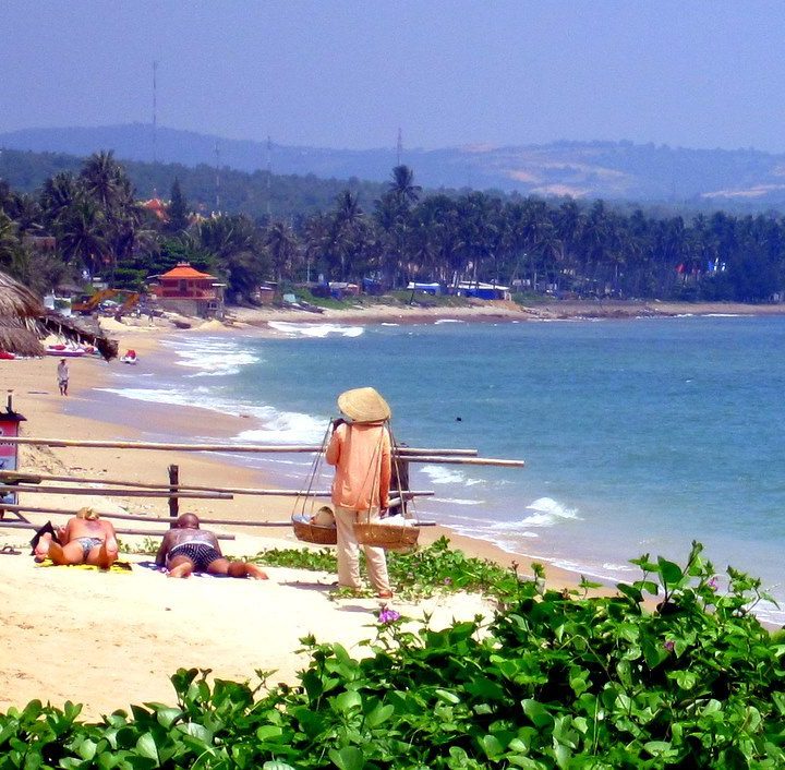 The beach at Mui Ne, Vietnam.