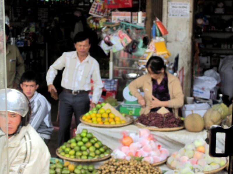 Vendors in Vietnam.