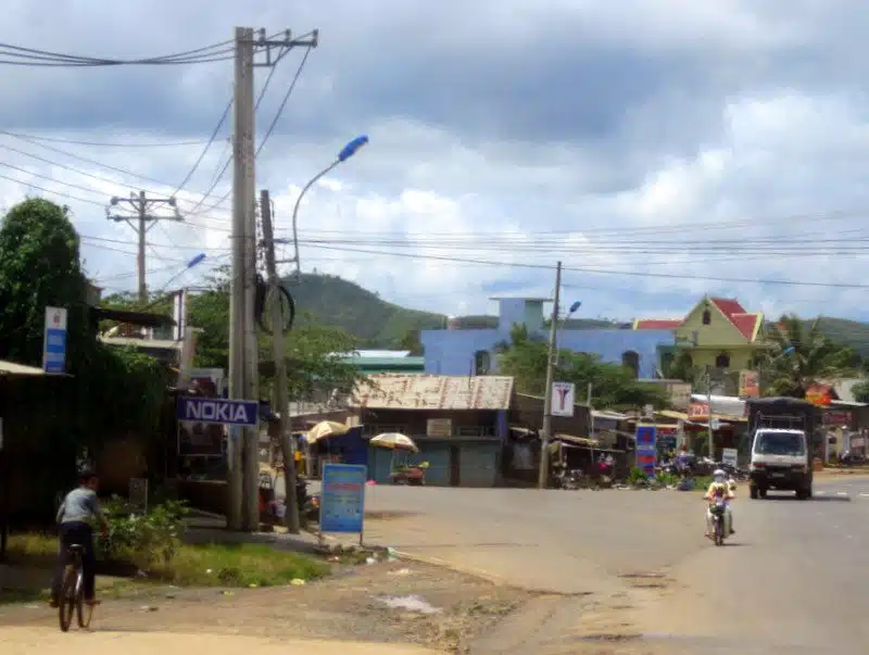 A small town in Vietnam.