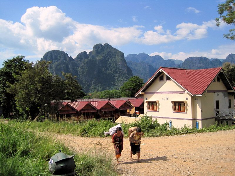 Beautiful Vang Vieng, Laos.