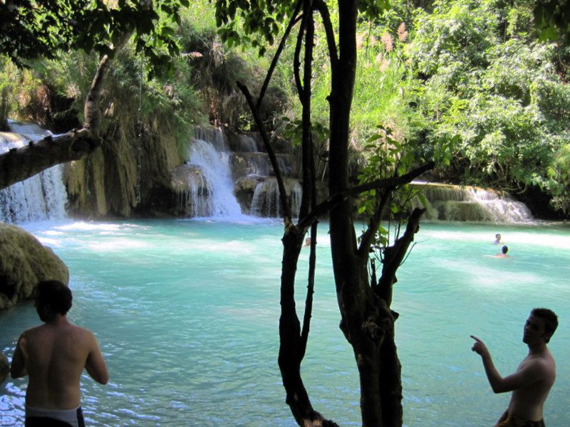 Love Lao waterfalls.
