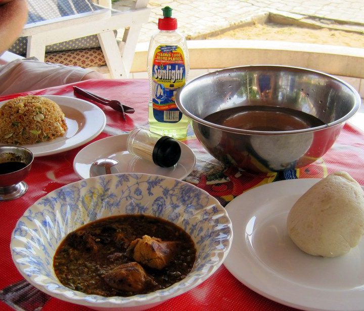 Food in Ghana.