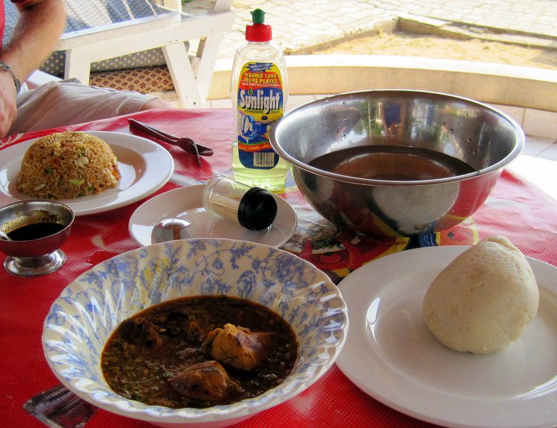 Food in Ghana.