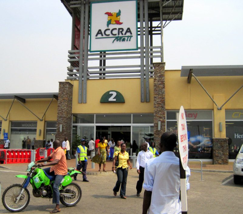 Accra Mall in Ghana.