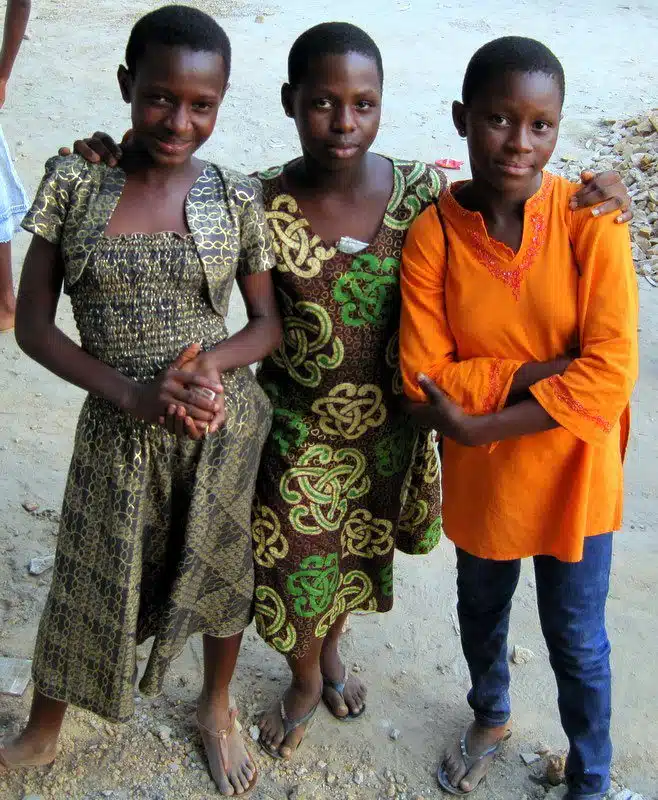The clothes in Ghana are so great!