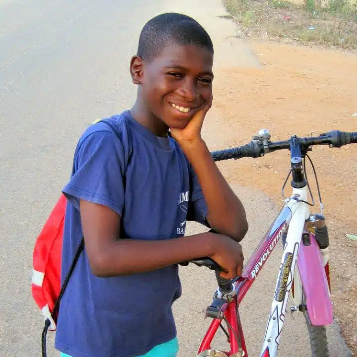 Derrick, the student author of this beautiful story.