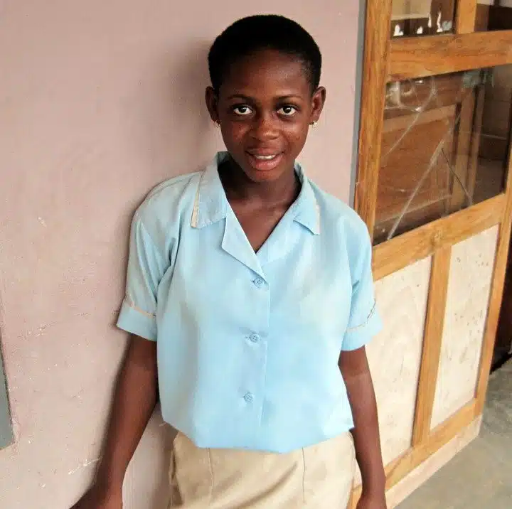 Ghanaian student, Patience: author of this article.