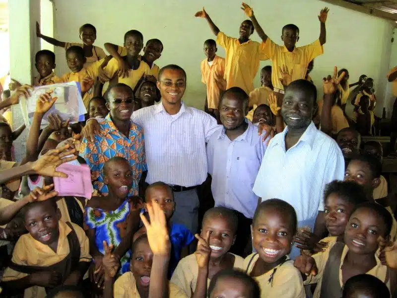 So thankful to have been able to tour this rural Ghana school.