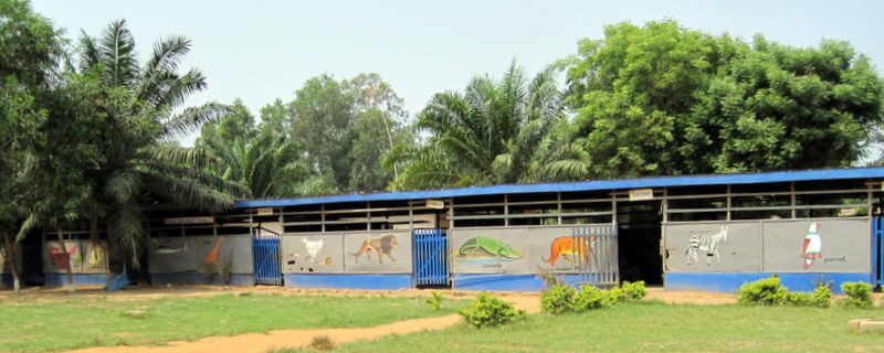 A school in Ghana.