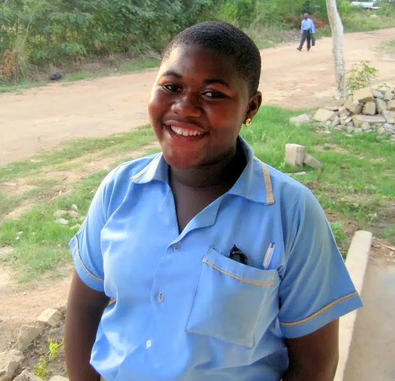 Precious has a great smile!
