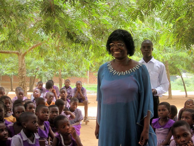 Madame Agnes in Ghana.