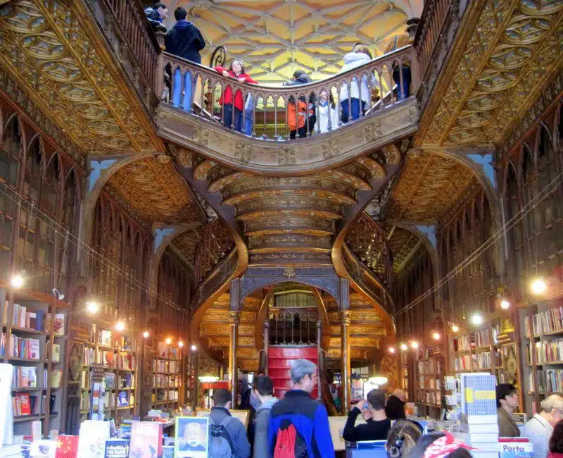 Lello Book Store in Porto, Portugal.