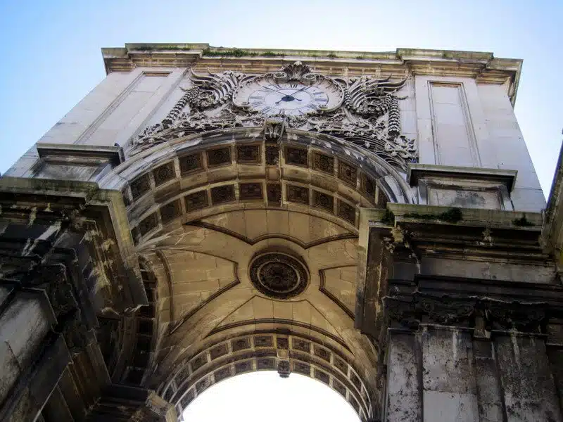 An arch in Lisbon.