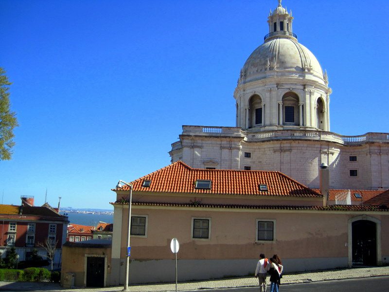 A dome in Lisbon.