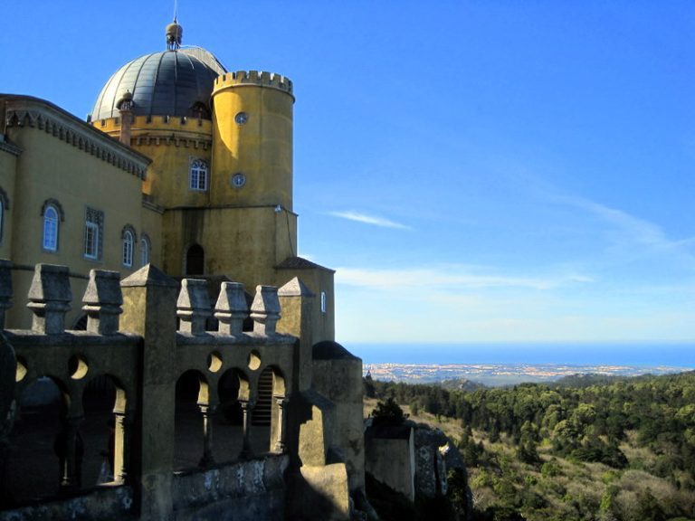 Pena Palace in Sintra, Portugal.