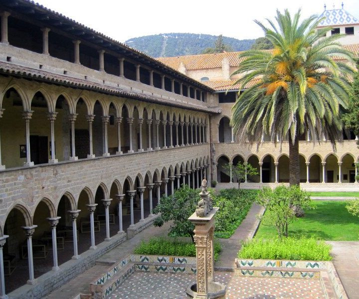 Monastery of Pedralbes in Barcelona, Spain.