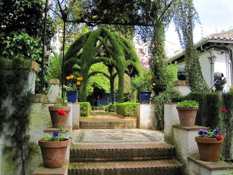 A garden in Granada.
