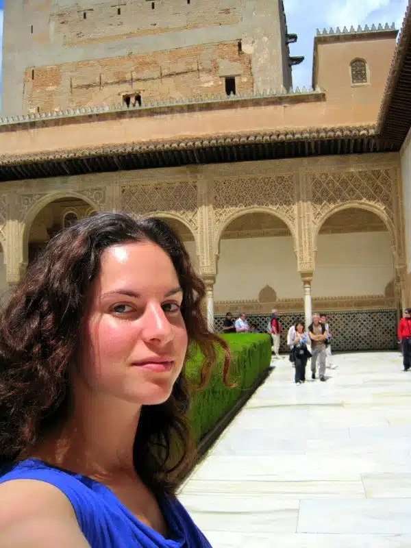 Me at L'Alhambra in Granada.