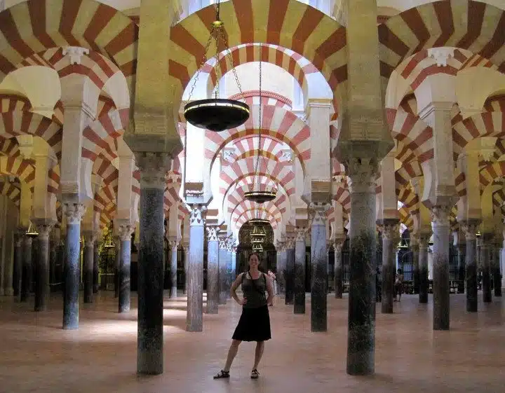 La Mezquita of Cordoba, Spain.