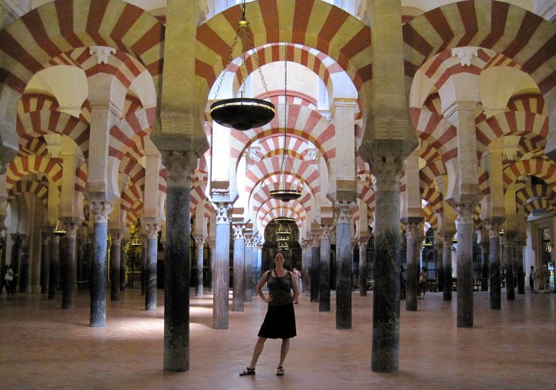 La Mezquita of Cordoba, Spain.