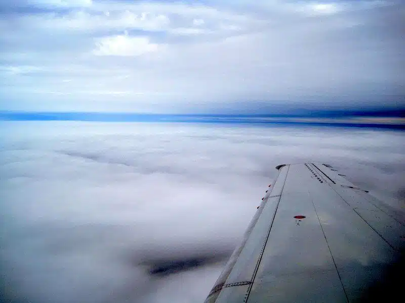 Clouds from the plane
