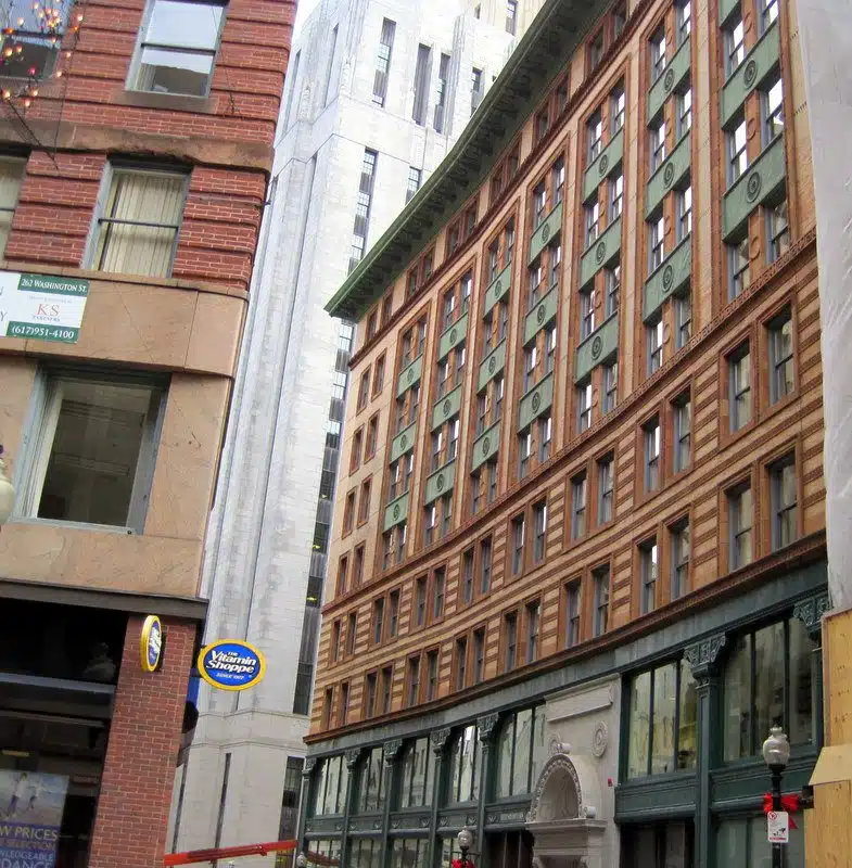 The Winthrop Building, Boston: a very early steel building!