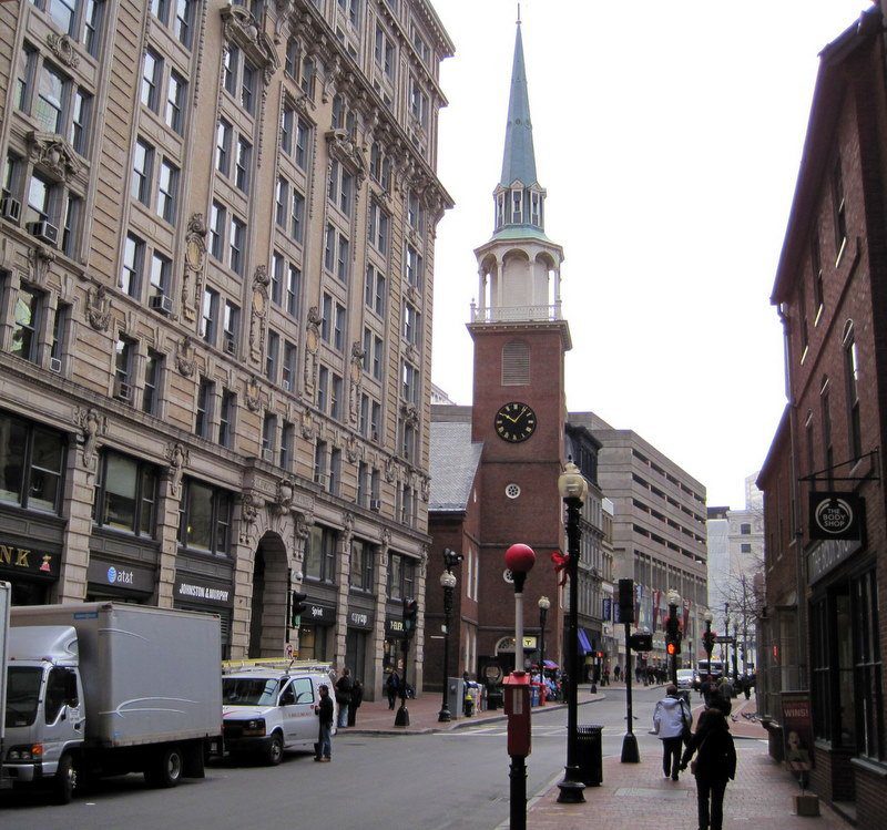 The Walking Seminar began in Boston's Downtown heart!