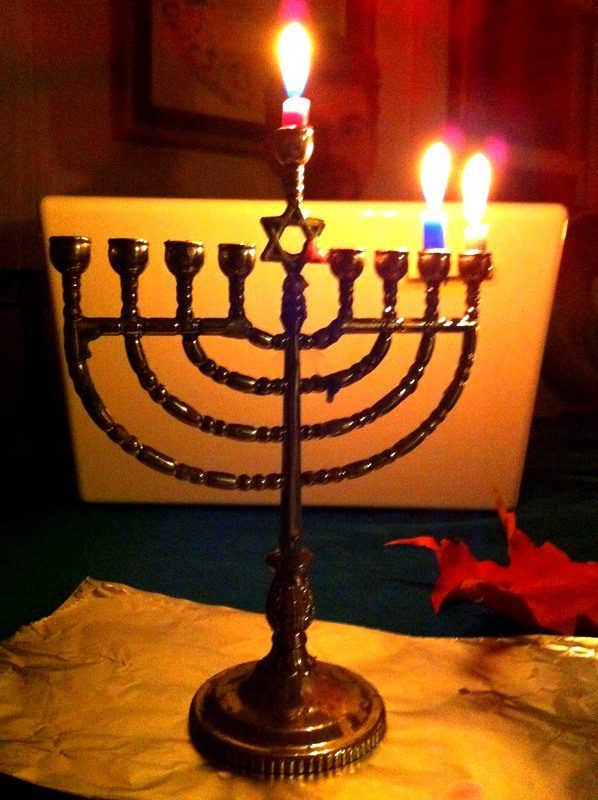 Happy third night of Hanukkah! 