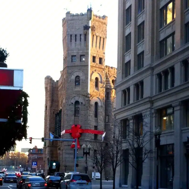 The Smith & Wollensky castle by Arlington Station!