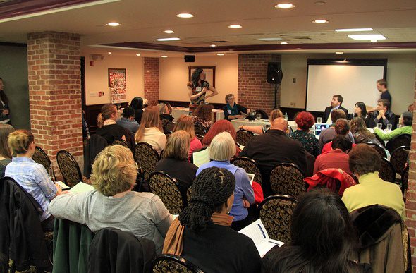 Over 100 people came to Boston Teaching Traveling Night!