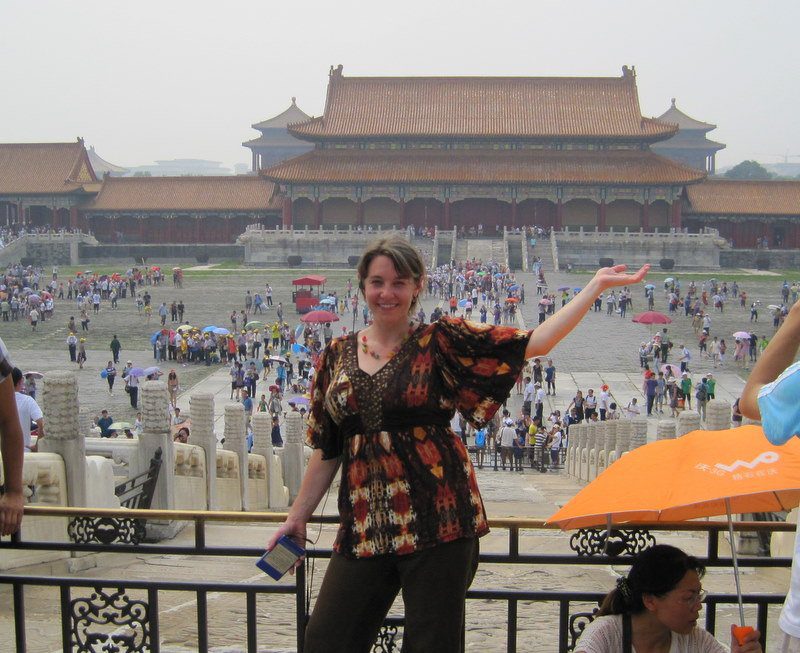 Gareth at the famed Forbidden City of Beijing, China.