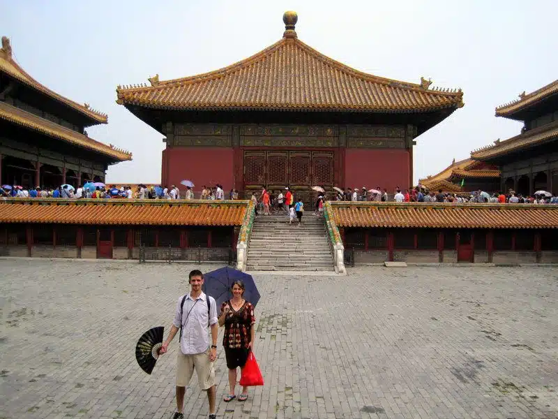 The Forbidden City has 980 buildings, all of them beautiful.