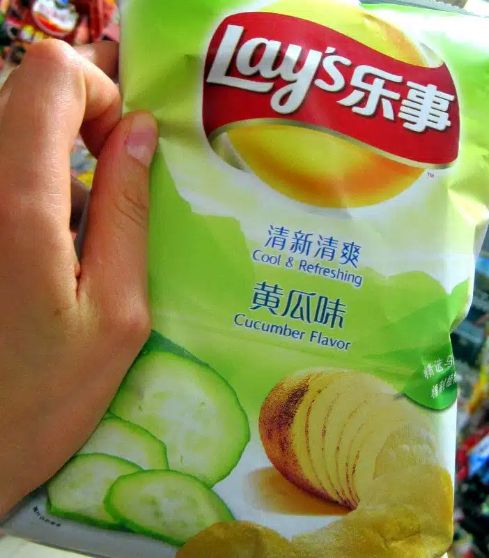 Are cucumber-flavored potato chips the perfect combo?