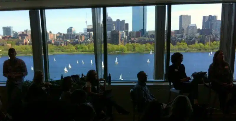 The view from the Microsoft NERD Center is beautiful!