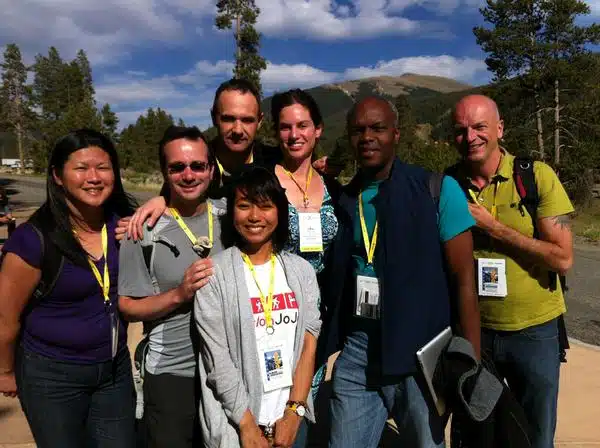 Connecting with new and old friends at TBEX travel blogger conference!