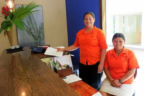 Pam and Rose: Two of the wonderful and kind Phoenix staff members who made our stay such a delight.