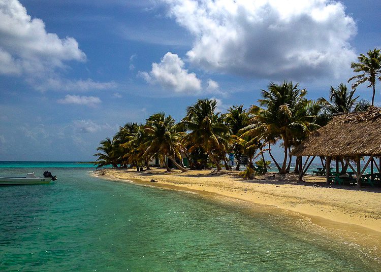 Belize honeymoon: Snorkeling in Laughing Bird Caye