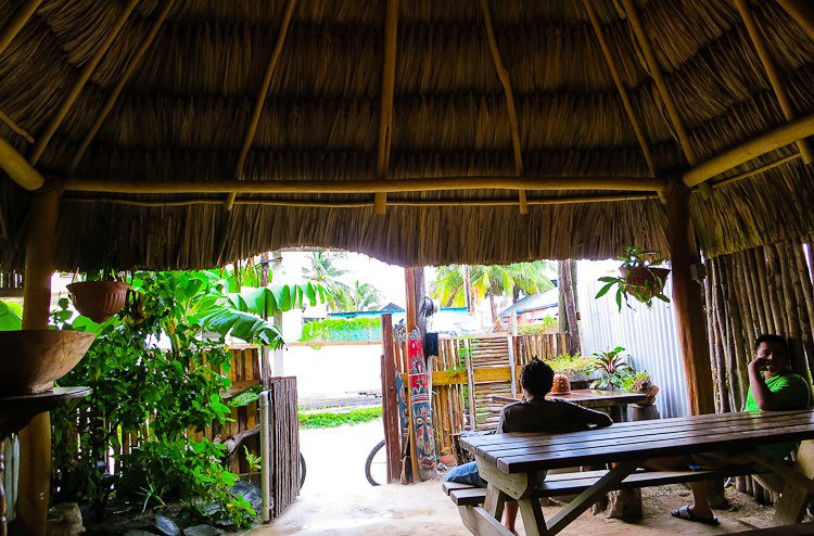 Food in Belize: A great restaurant in Ambergris Caye
